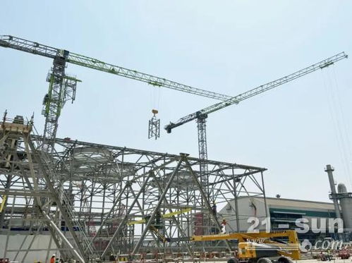 一帶一路海灣明珠 ,中聯重科塔機建設巴林電站